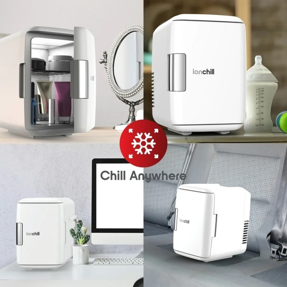 Ionchill Mini Fridge - White